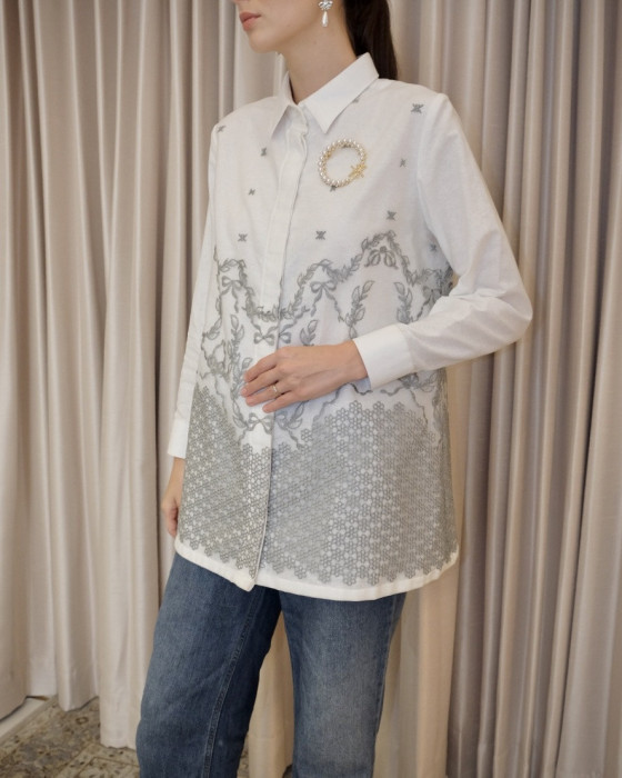 Abriella Shirt - White