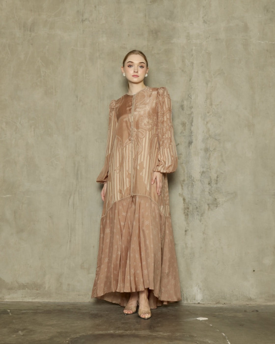 Davira Dress - Taupe