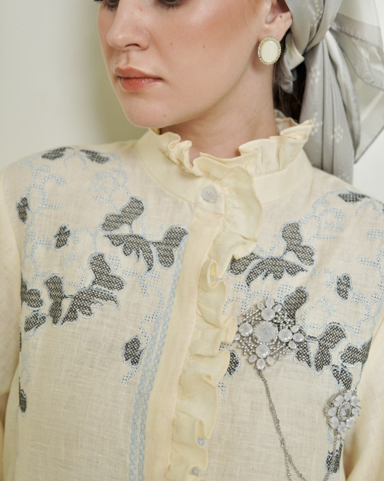 Sammarie Dress - Butter
