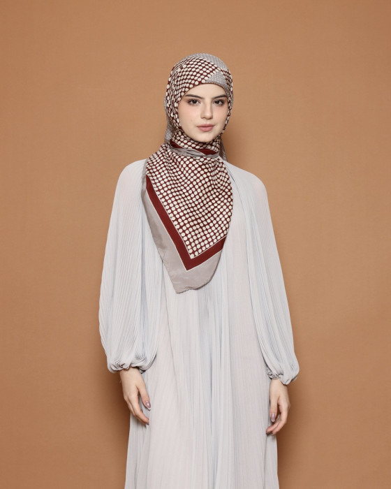 Retro Polka Scarf