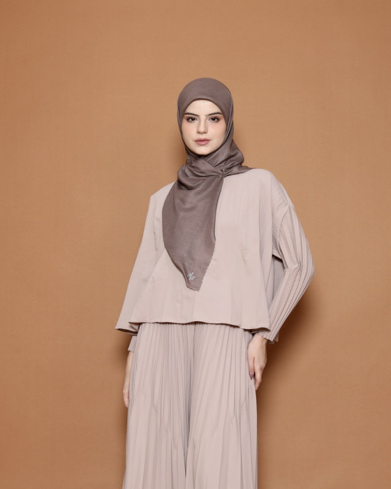Crystal Scarf - Mocca
