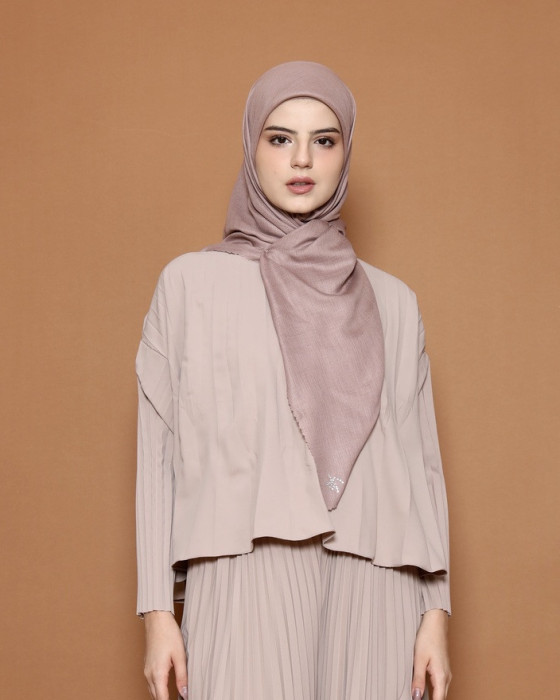 Crystal Scarf - Taupe