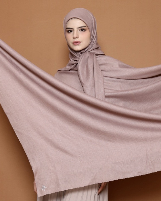 Crystal Scarf - Taupe