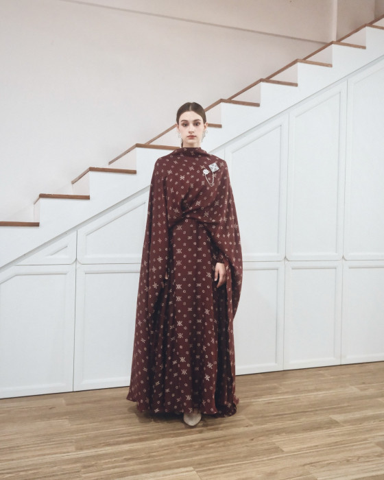 Shamma Dress - Maroon