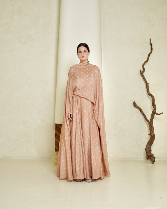 Shamma Dress - Peach