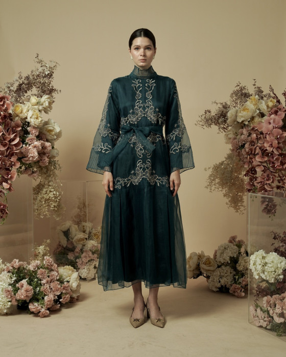 Bianca Dress - Tuquoise