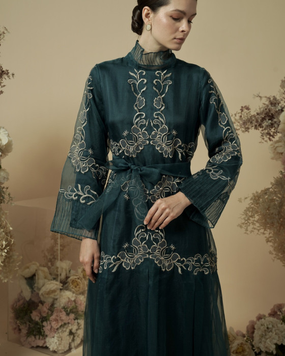 Bianca Dress - Tuquoise
