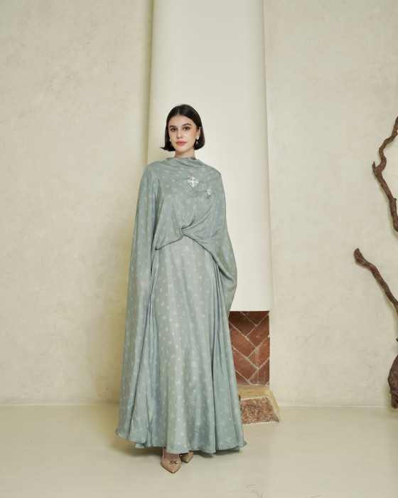 Shamma Dress - Aqua