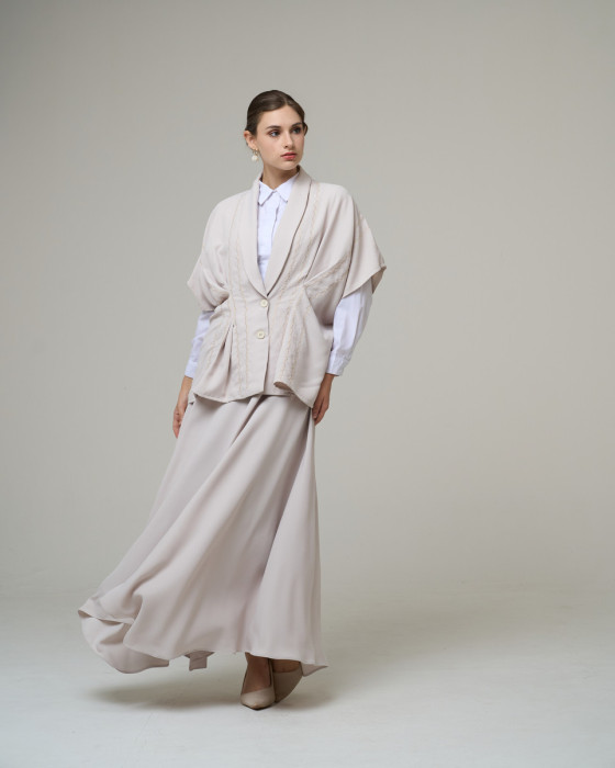 Tyanna Vest - Ivory