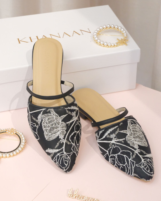 Atirah Mules - Black