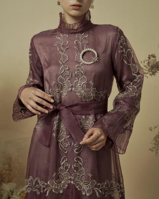 Bianca Dress - Purple