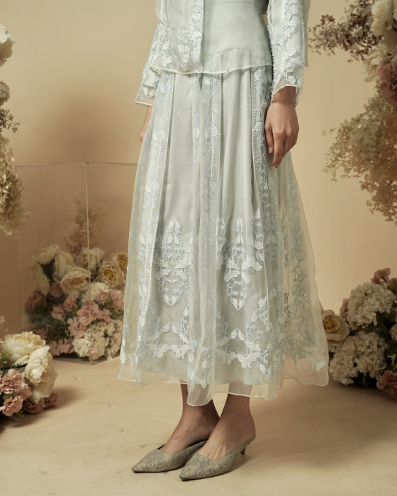Zhora Skirt - Ice Blue