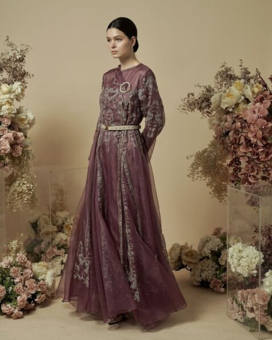 Azura dress - purple