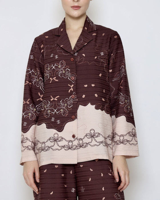 Alora Top - Burgundy