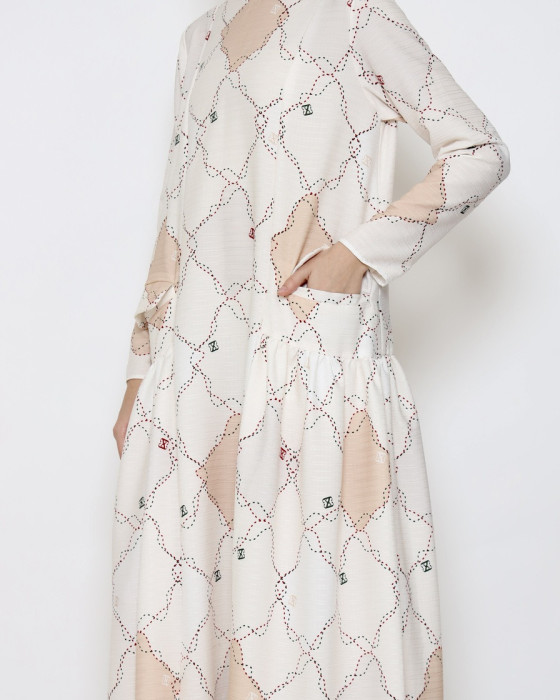 Reyan Dress - White