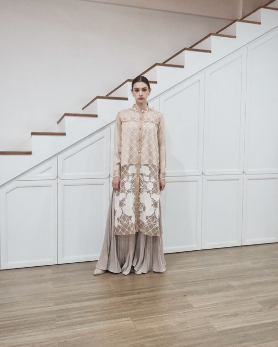 Triana tunic - peach