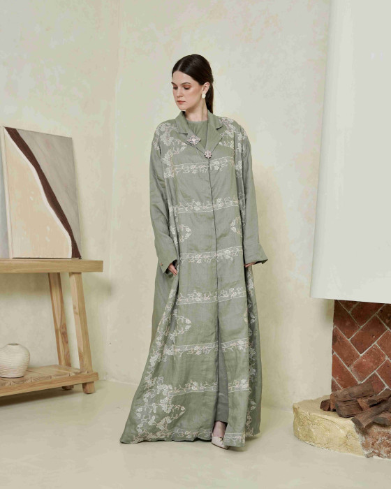 Thalita abaya - Sage