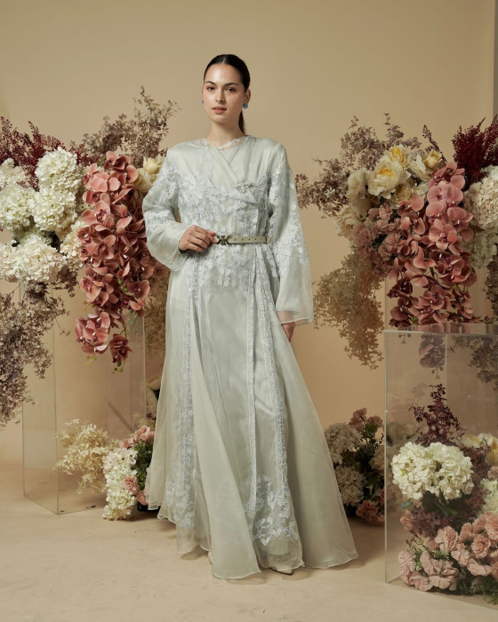 Azura dress - ice blue