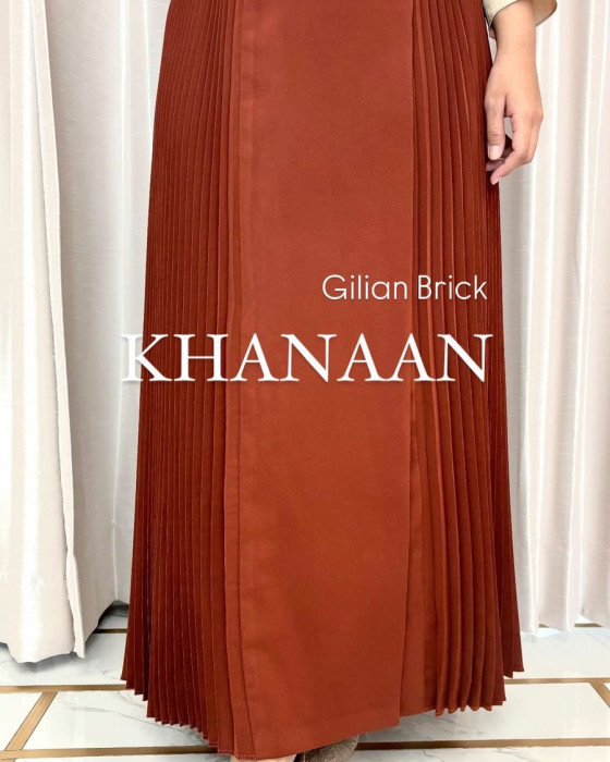Gillian skirt - brick
