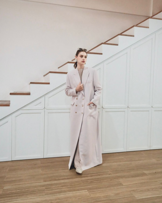 Resort blazer - blush