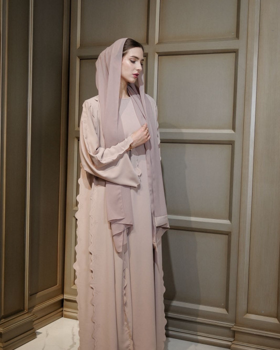 Medina abaya set - pink