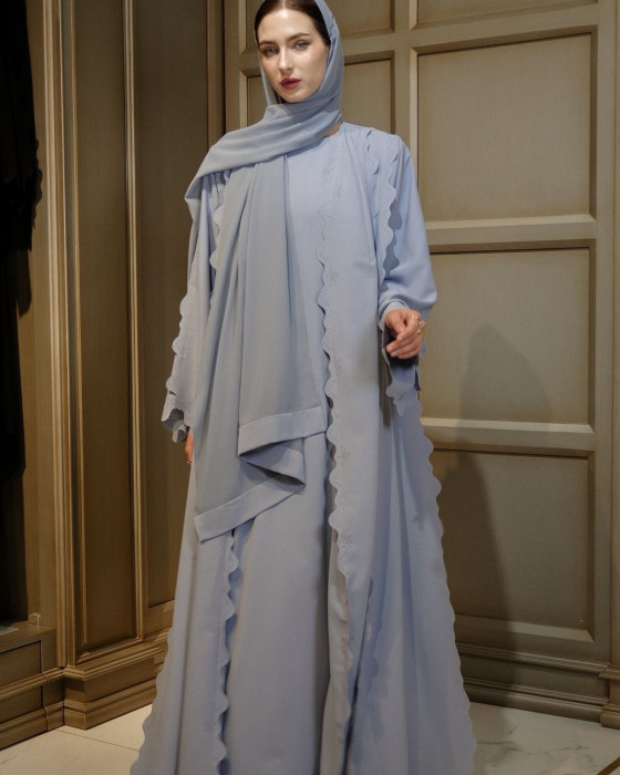 Medina abaya set - blue