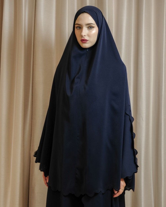 Sabina dress set khimar - navy