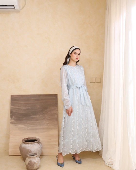 Luella dress - Sky Blue