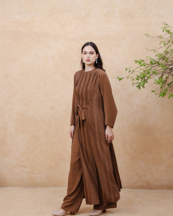 Zeva tunic set - Brown