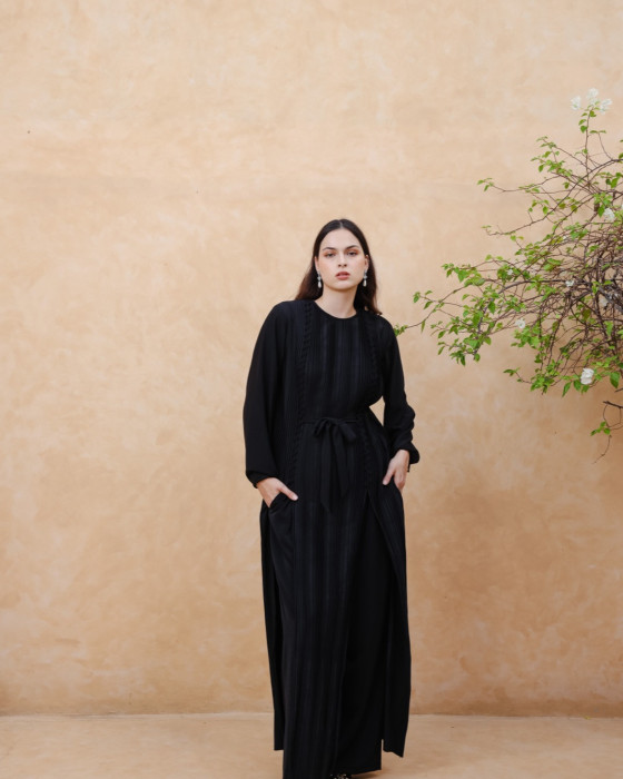 Zeva tunic set - Black
