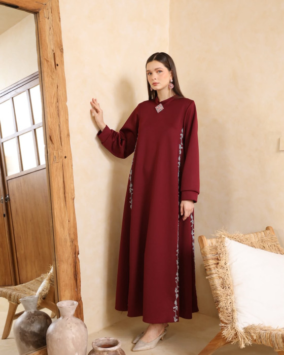 Seliya dress - maroon
