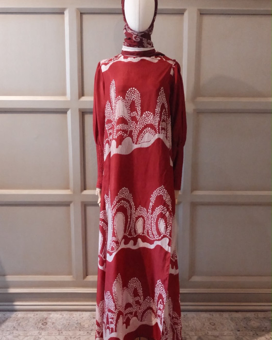 Daisha outer - maroon