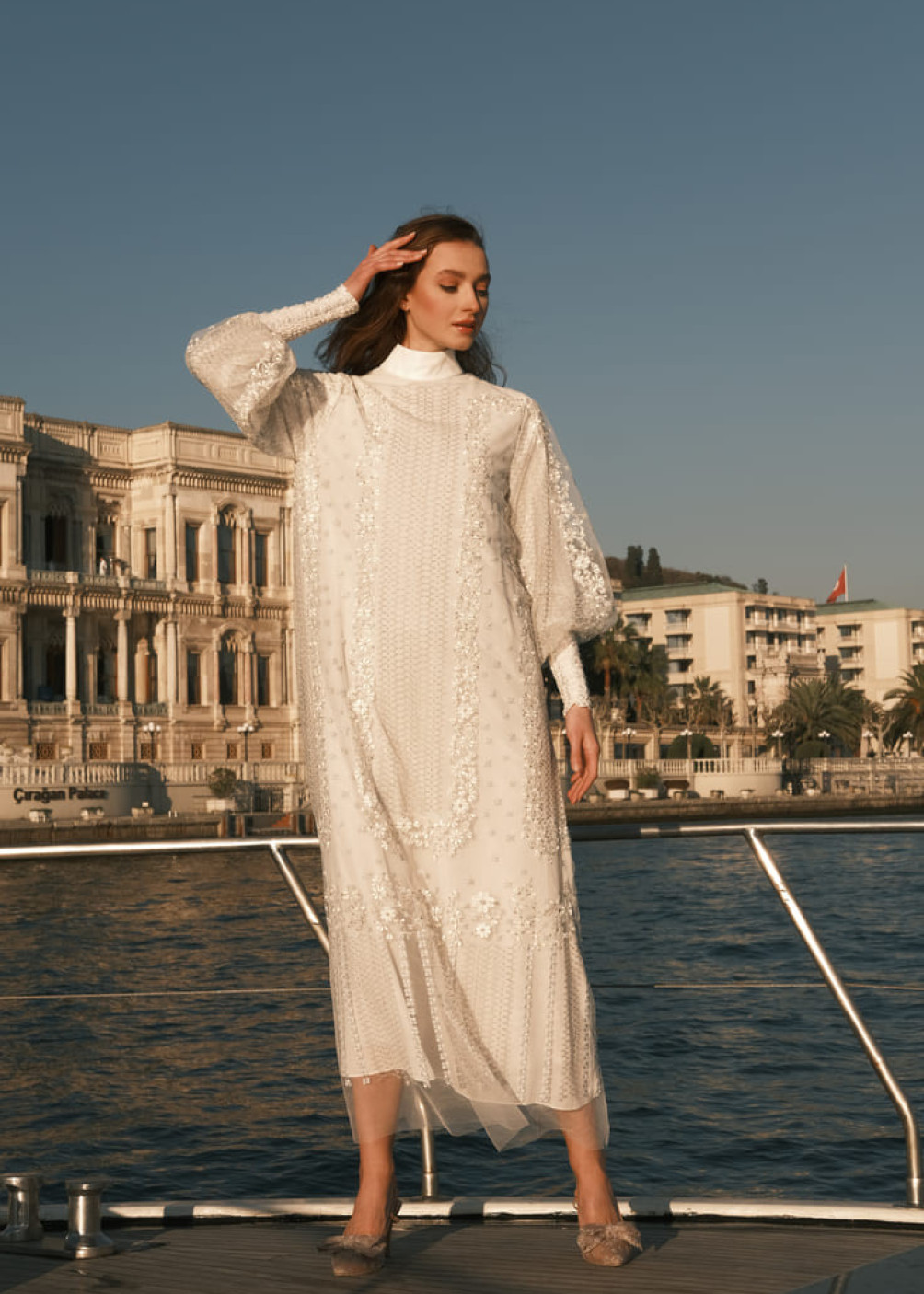 Raniya Dress - White