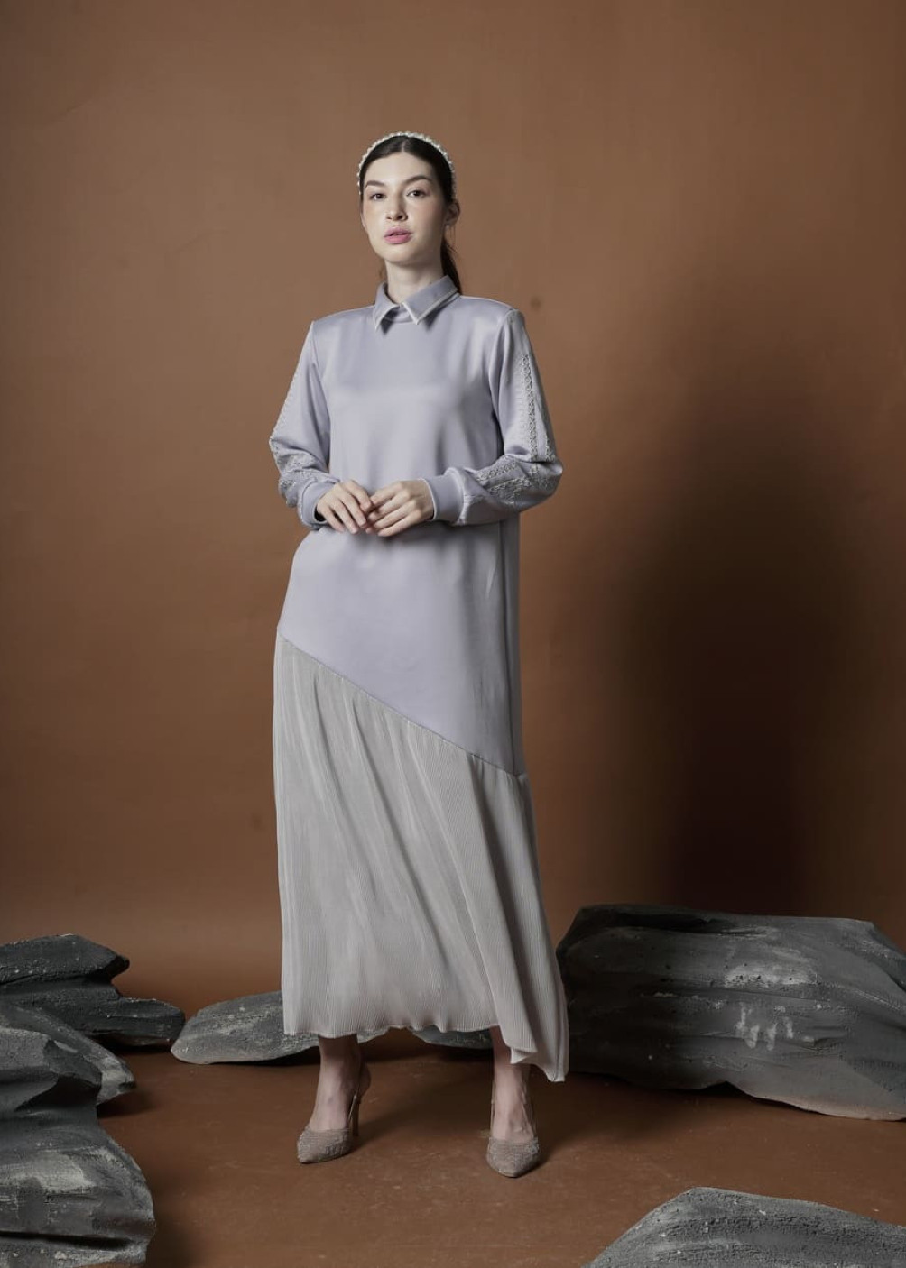 Ramina Dress - Grey