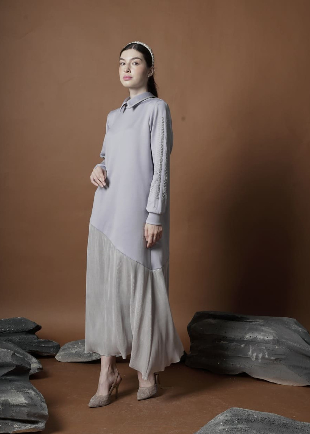 Ramina Dress - Grey