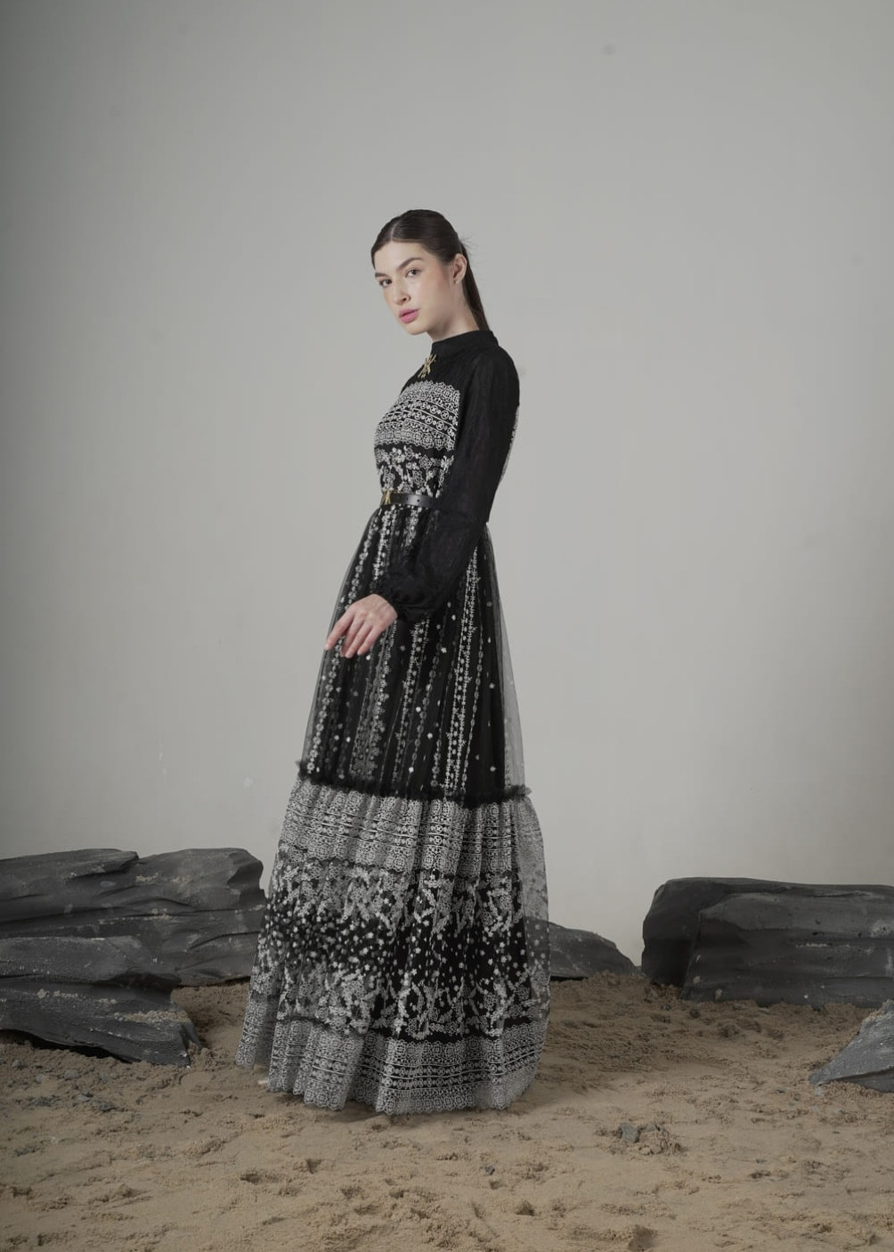 Aseela Dress - Black