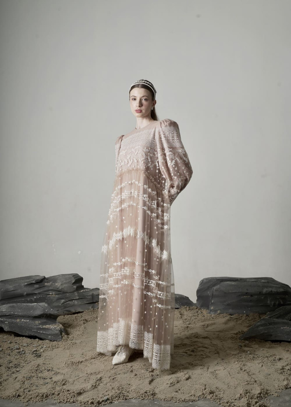 Afeela Dress - Almond