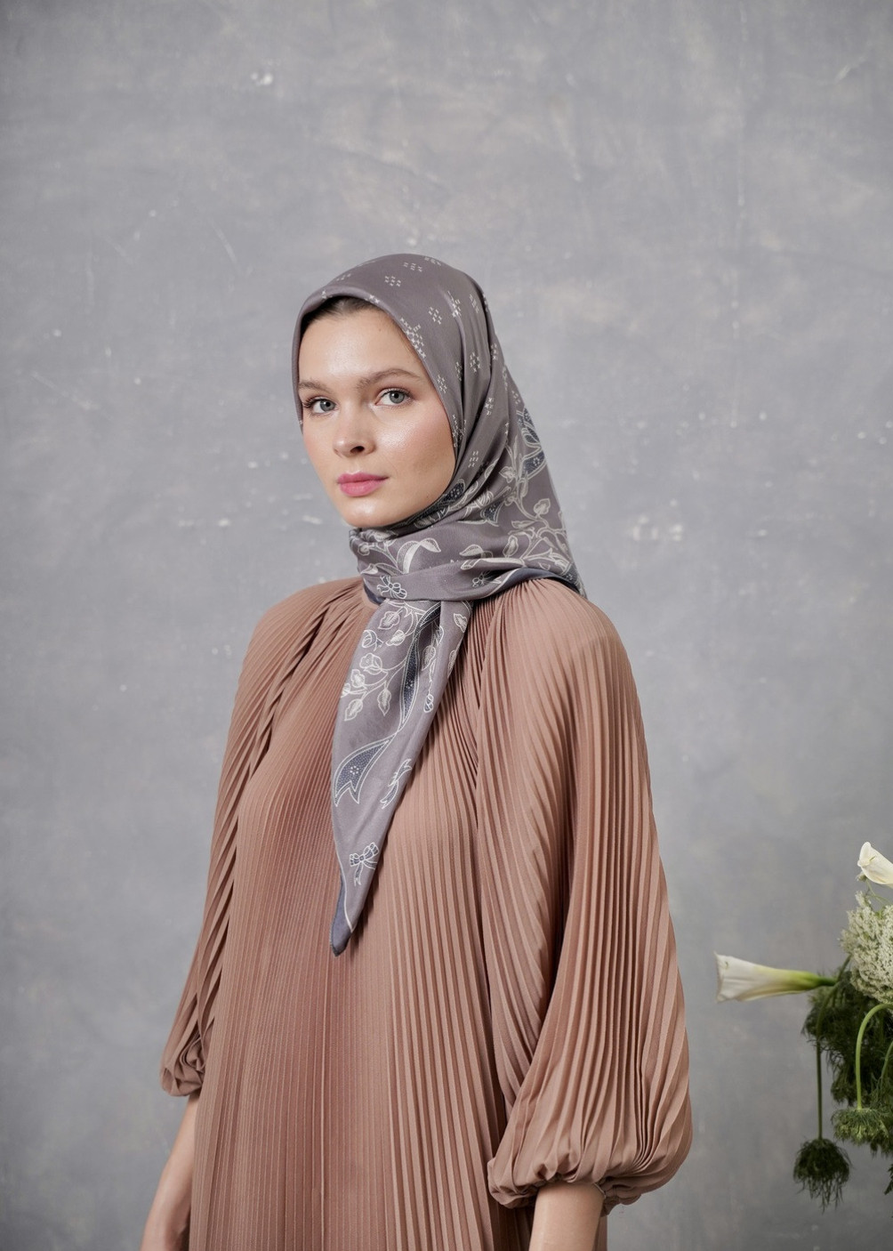 Rubina Scarf - Greige