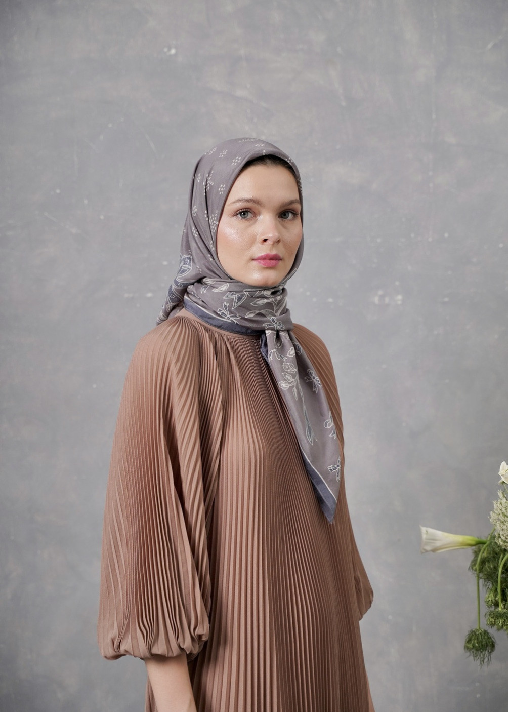 Rubina Scarf - Greige