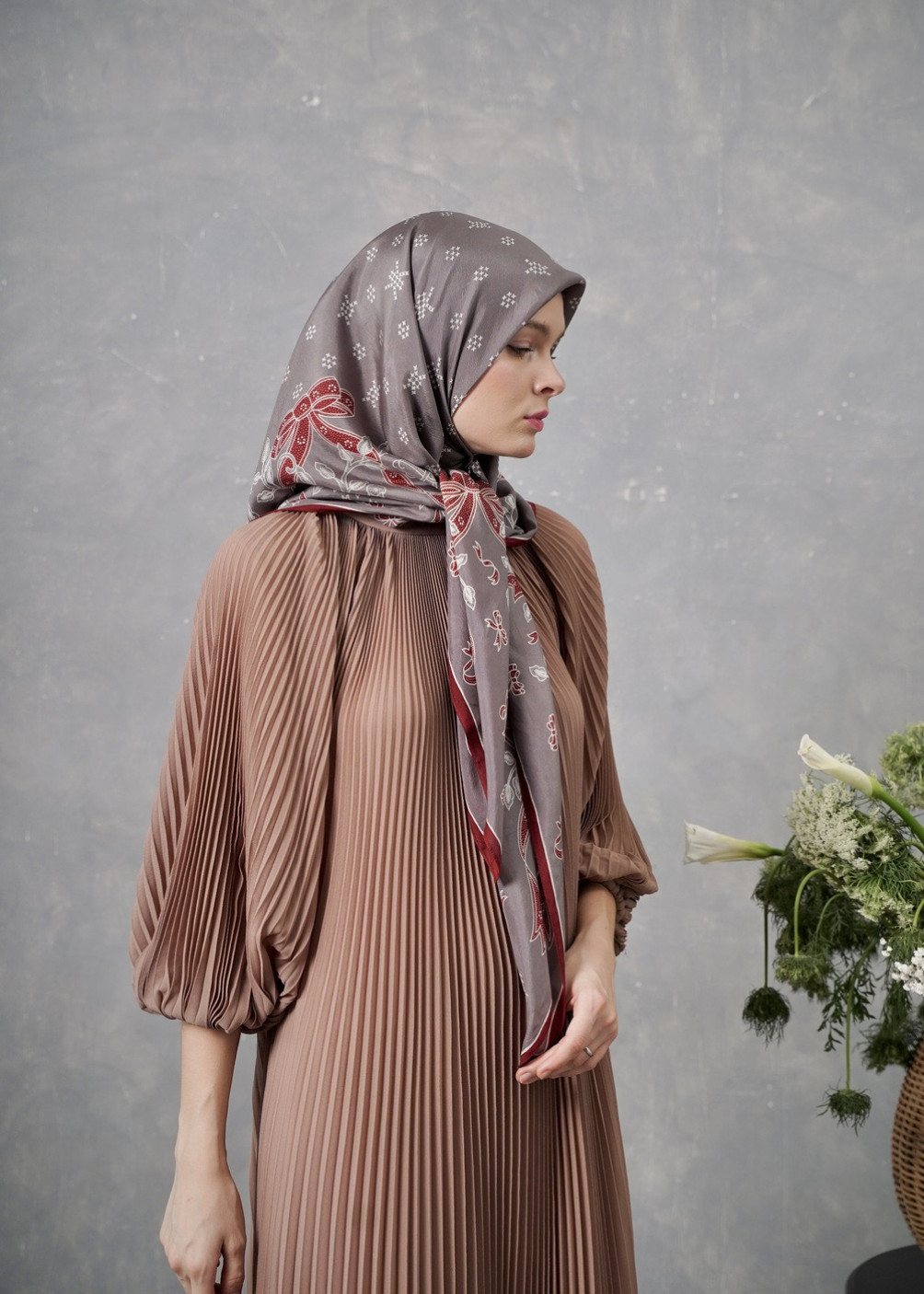 Rubina Scarf - Stone