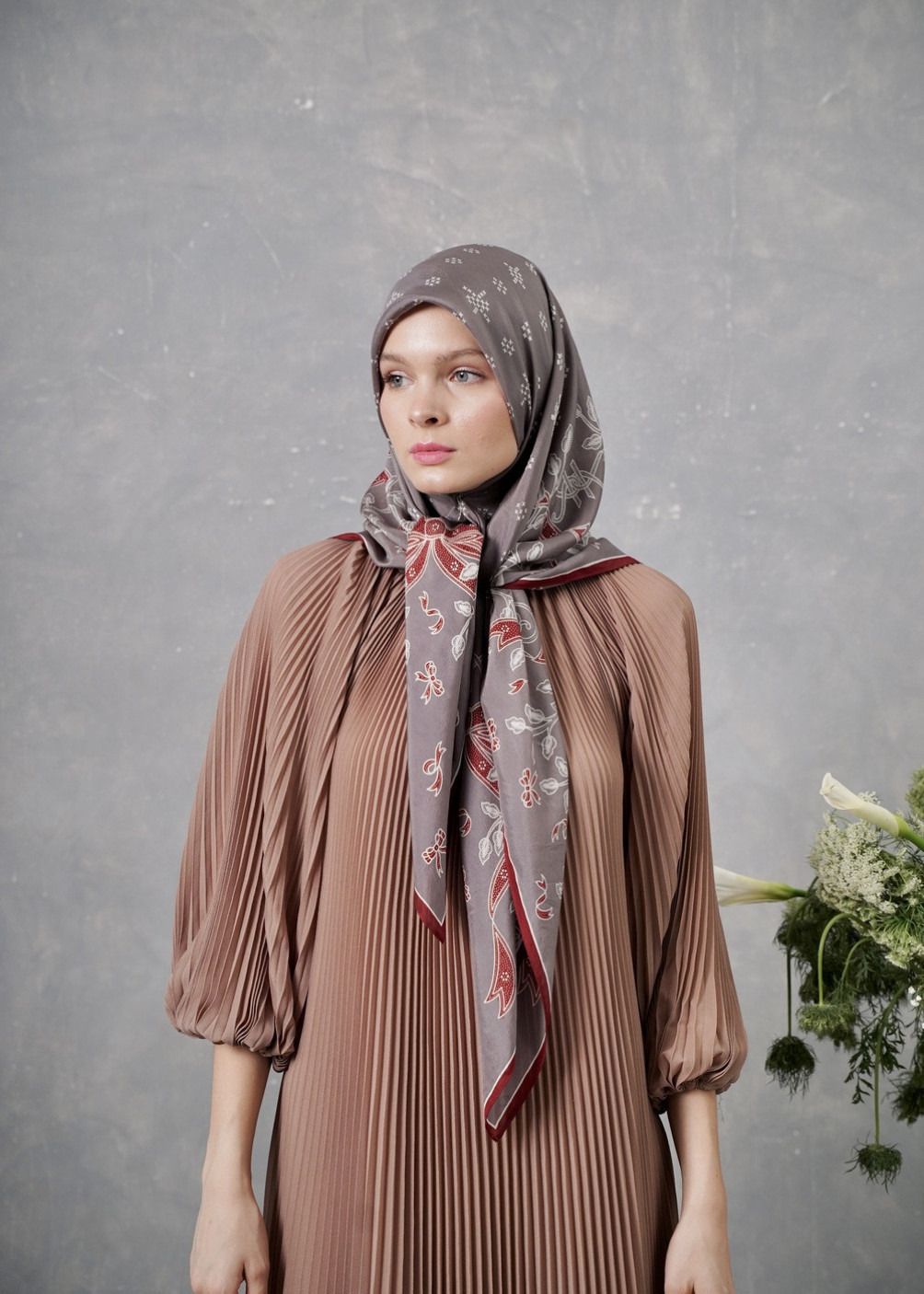 Rubina Scarf - Stone