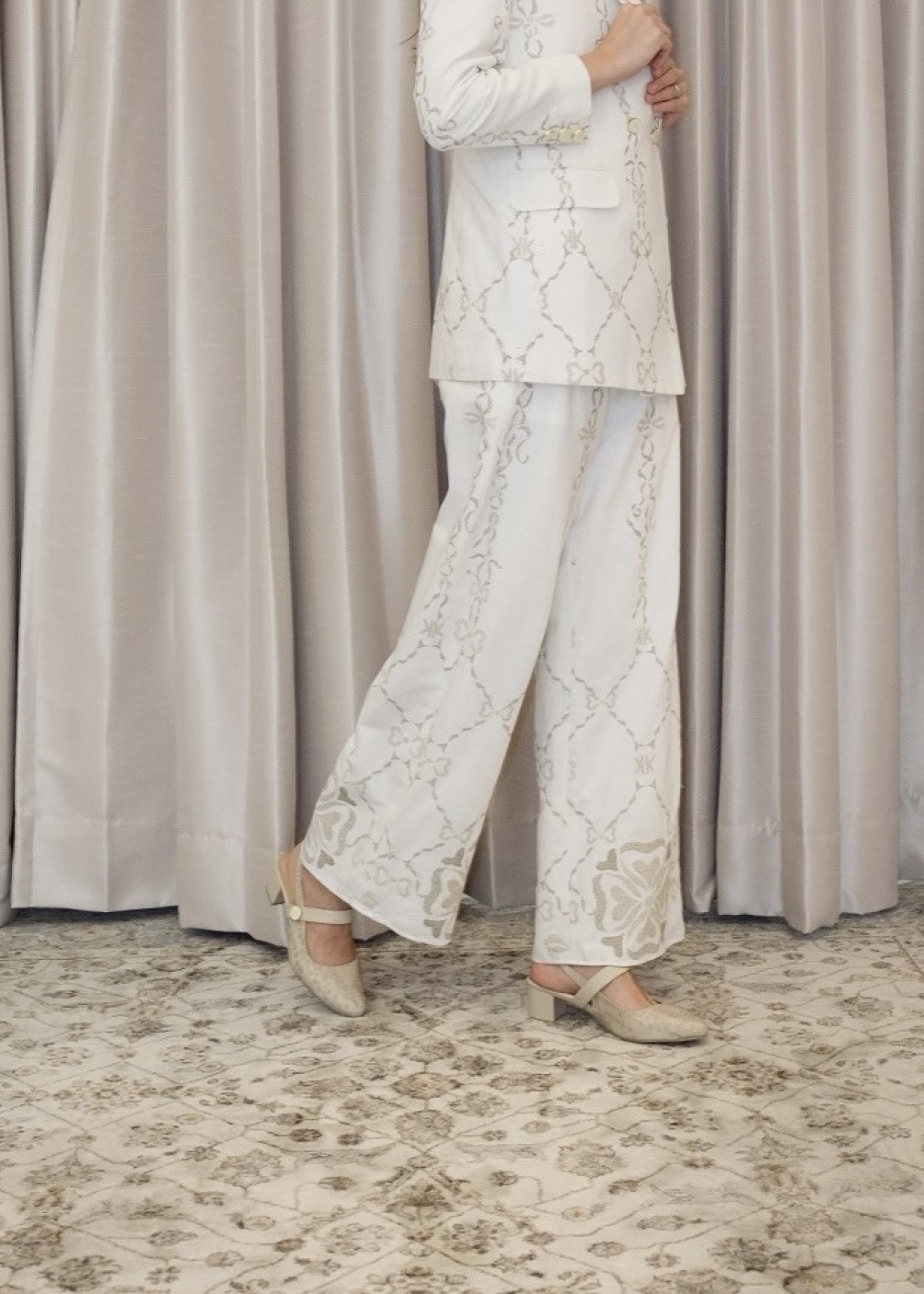 Leoni Pants - White