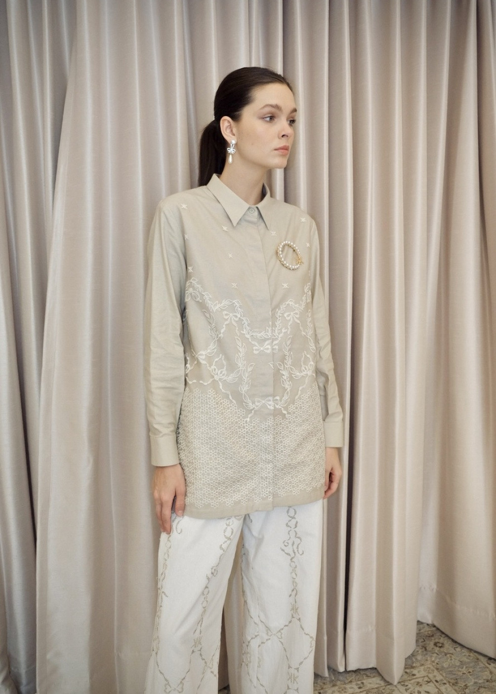 Abrielle Shirt - Beige