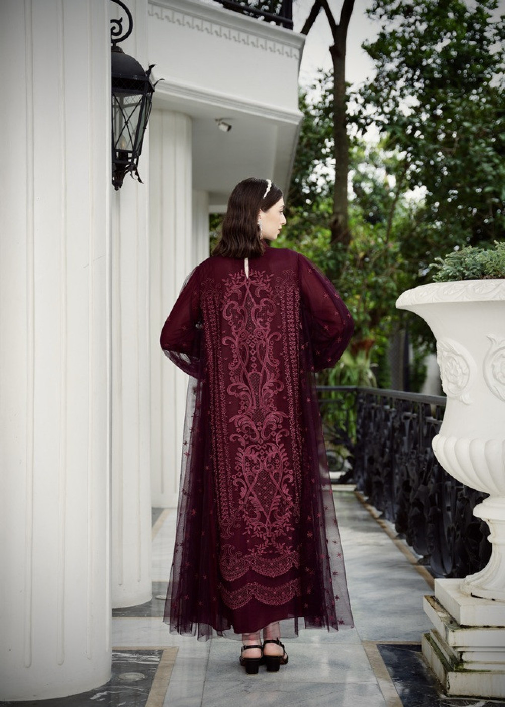 Lea Dress - Burgundy