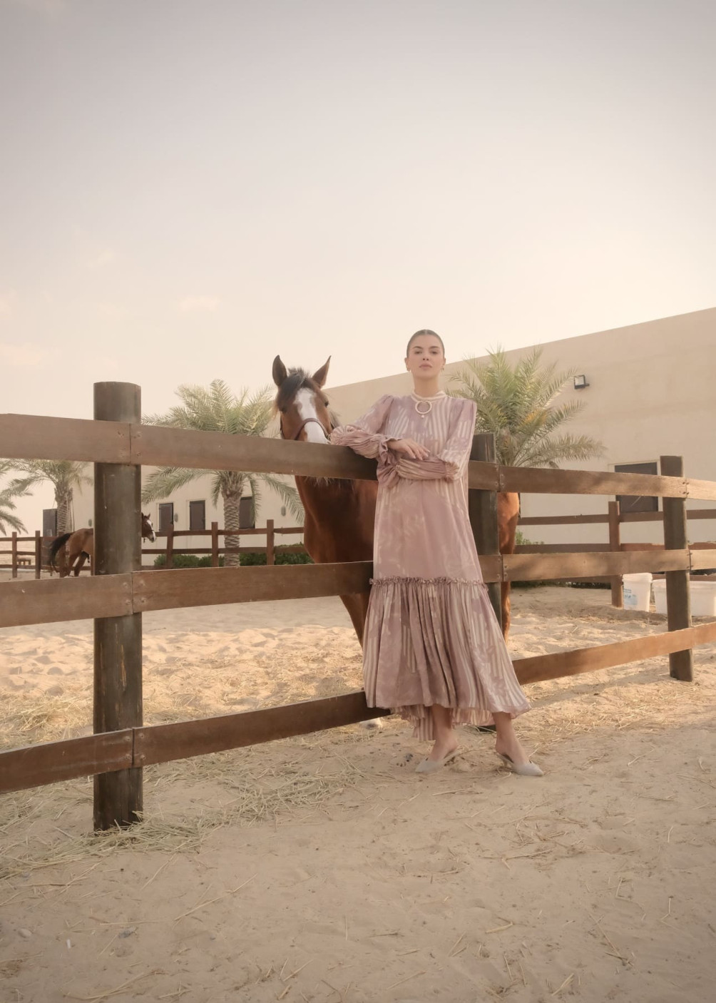 Anne Dress - Taupe