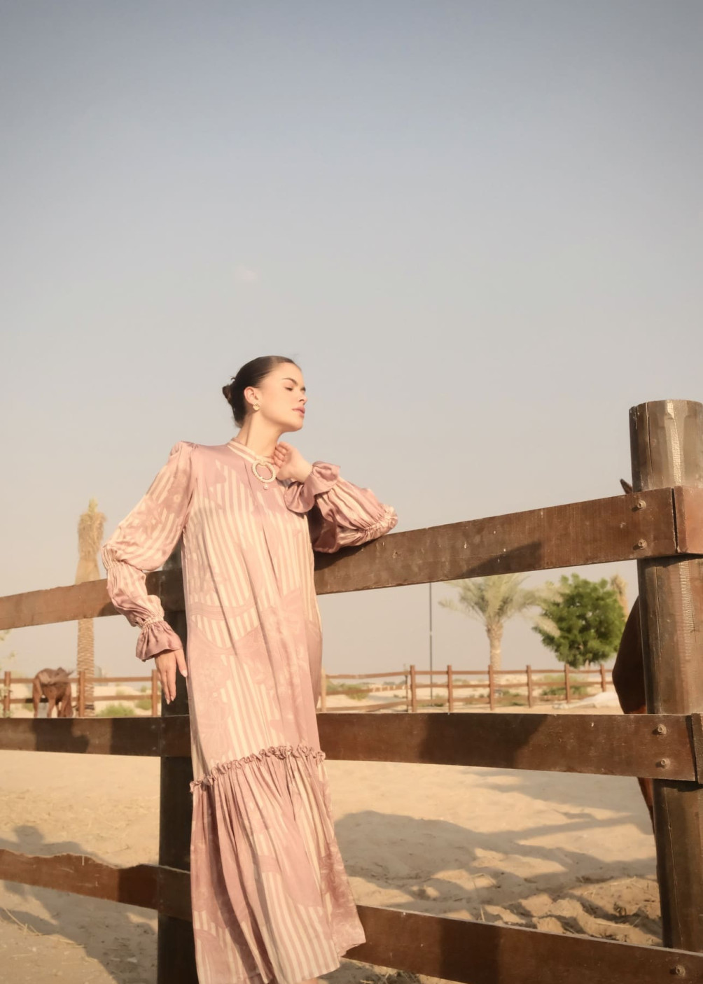 Anne Dress - Taupe