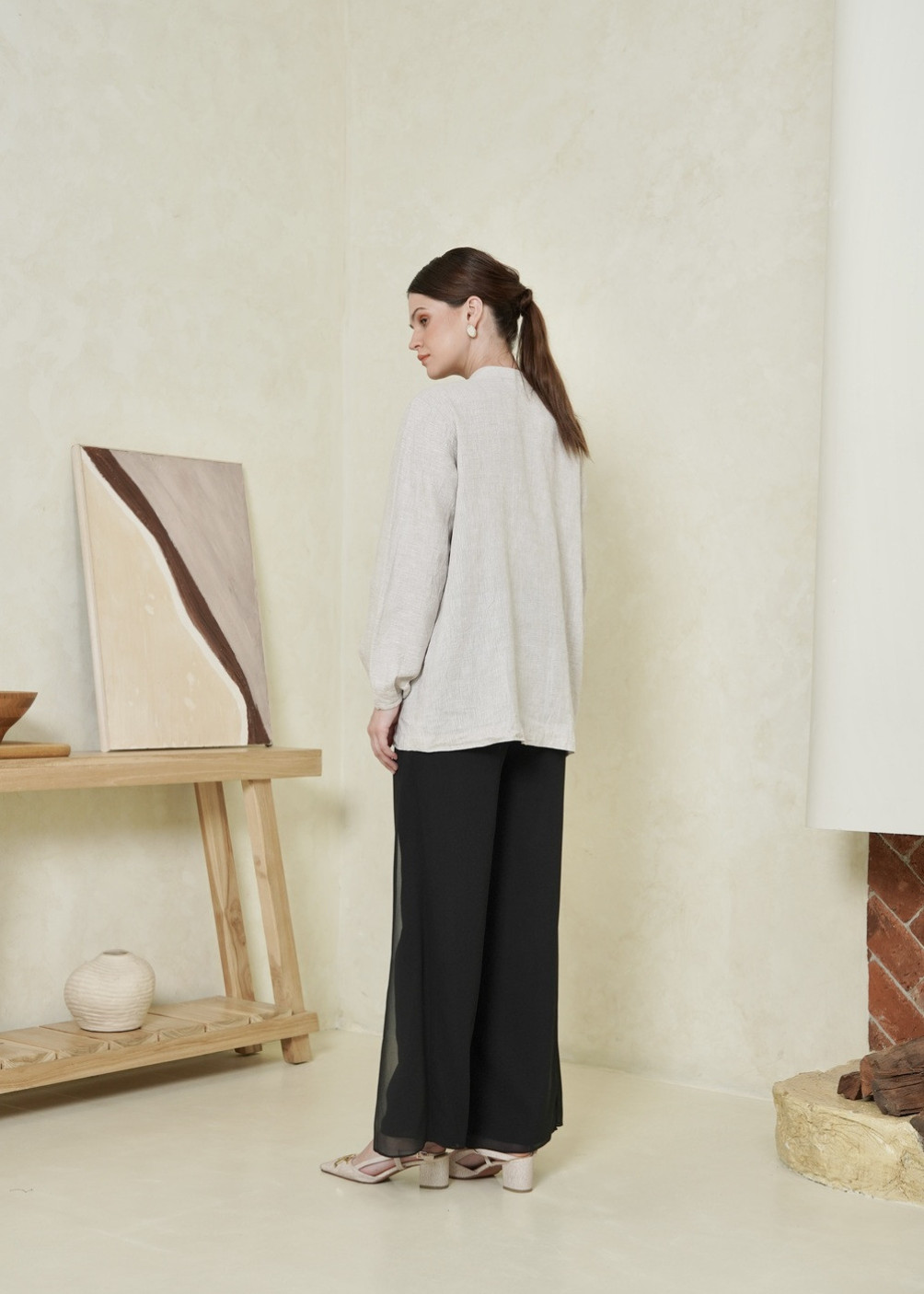 Tricia Shirt - Cream