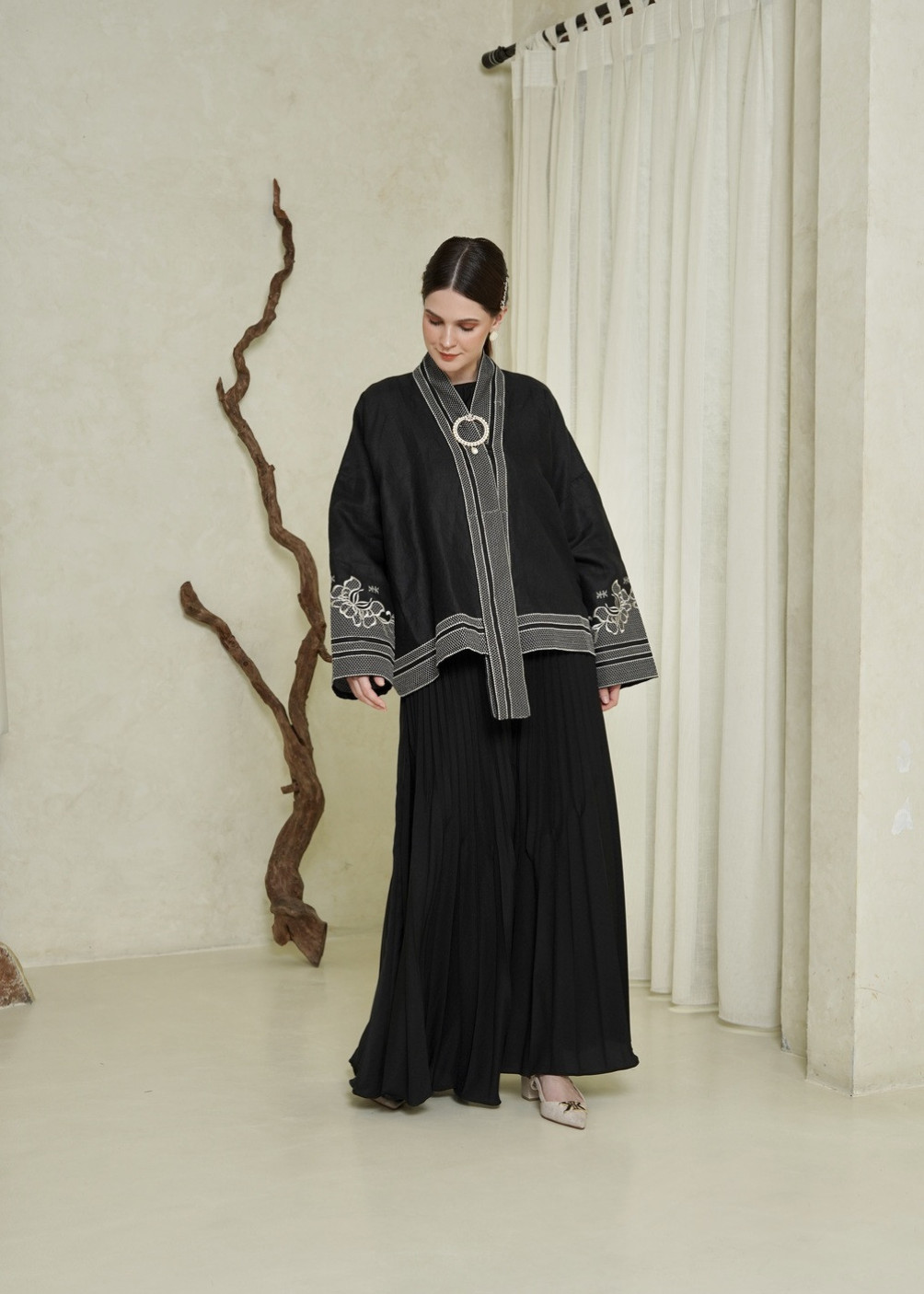 Kaia Kimono - Black