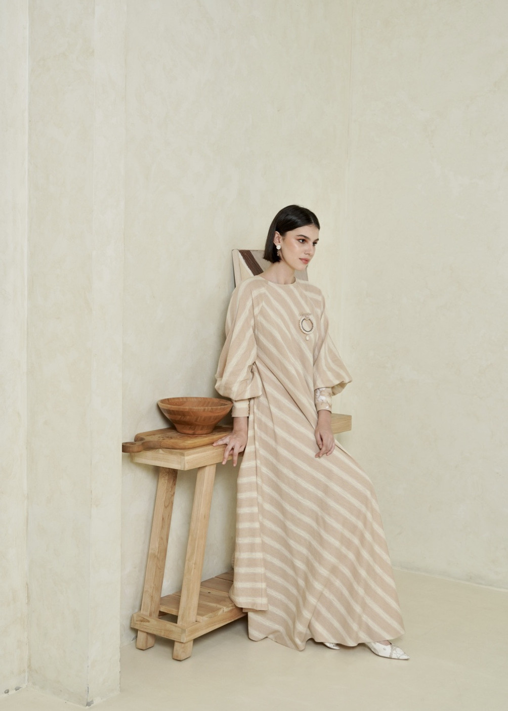 Selina Dress - Brown