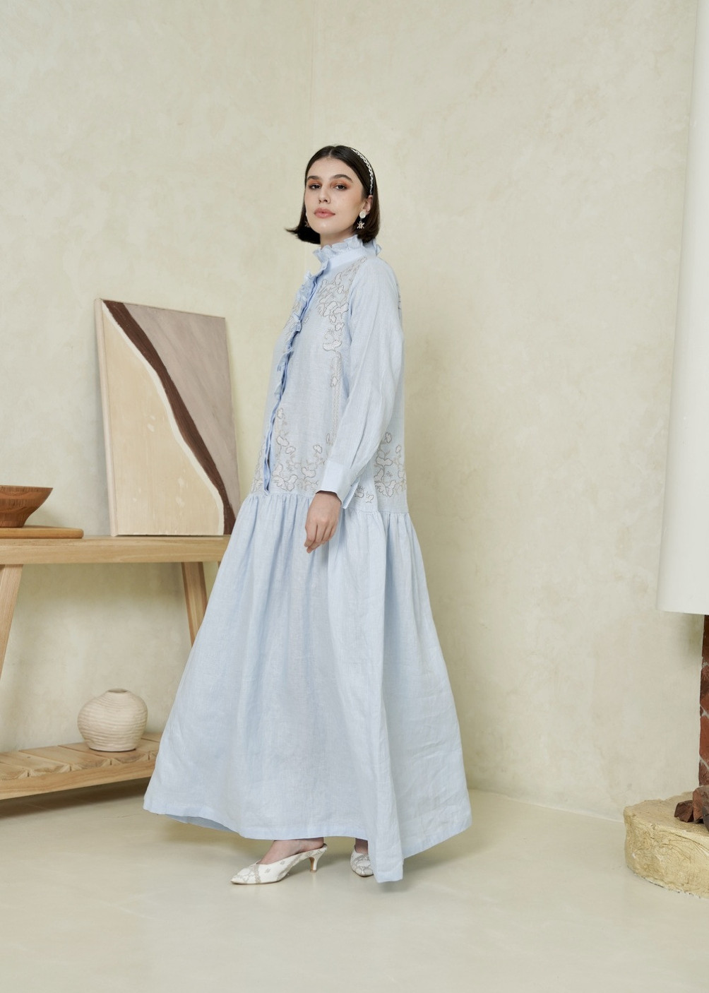 Sammarie Dress - Blue